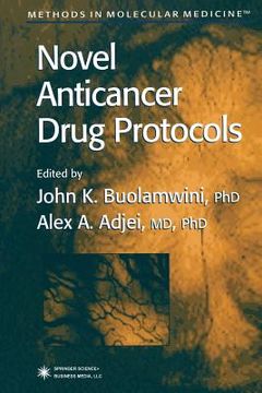 portada Novel Anticancer Drug Protocols (en Inglés)