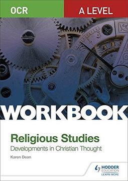 portada Ocr a Level Religious Studies: Developments in Christian Thought Workbook (in English)