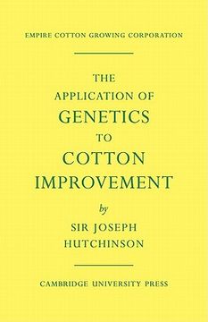 portada The Application of Genetics to Cotton Improvement (en Inglés)