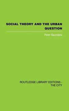 portada social theory and the urban question (en Inglés)