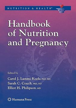 portada handbook of nutrition and pregnancy (en Inglés)