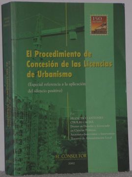 portada El Procedimiento de Concesion de las Licencias de Urbanismo (Espe