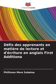 portada Défis des apprenants en matière de lecture et d'écriture en anglais First Additiona (en Francés)