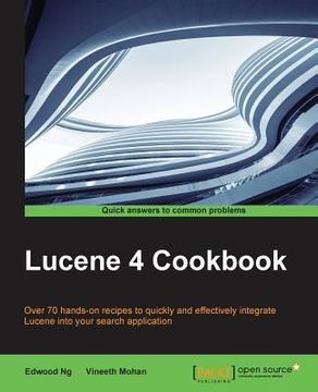 portada Lucene 4 Cookbook (in English)