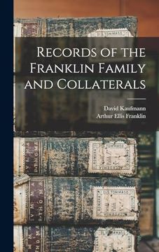 portada Records of the Franklin Family and Collaterals (en Inglés)