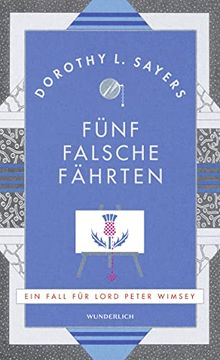 portada Fünf Falsche Fährten (Ein Fall für Lord Peter Wimsey, Band 6) (en Alemán)