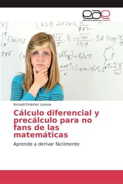 portada Cálculo diferencial y precálculo para no fans de las matemáticas