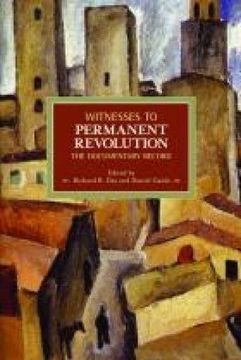 portada Witnesses to Permanent Revolution: The Documentary Record (Historical Materialism) (en Inglés)