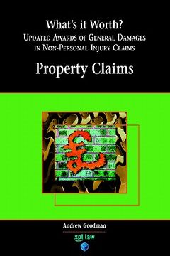 portada what's it worth?: volume 1: property claims (en Inglés)