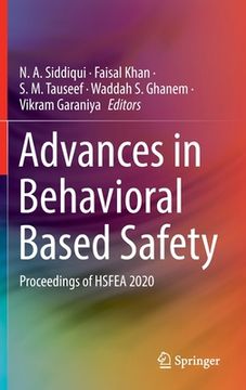 portada Advances in Behavioral Based Safety: Proceedings of Hsfea 2020 (en Inglés)