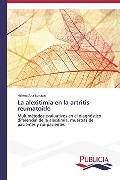 portada La alexitimia en la artritis reumatoide