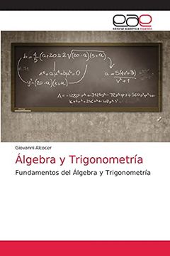 portada Álgebra y Trigonometría: Fundamentos del Álgebra y Trigonometría