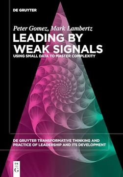 portada Leading by Weak Signals (en Inglés)