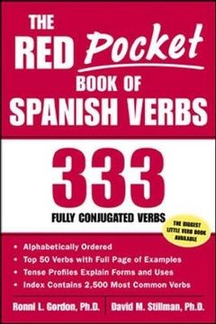 portada The Red Pocket Book of Spanish Verbs: 333 Fully Conjugated Verbs (in English)