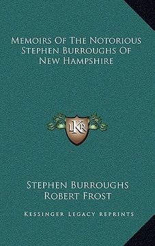 portada memoirs of the notorious stephen burroughs of new hampshire