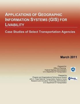 portada Applications of Geographic Information Systems for Livability (in English)