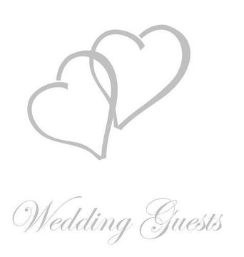 portada Wedding Guest Book, Bride and Groom, Special Occasion, Comments, Gifts, Well Wish's, Wedding Signing Book with Silver Love Hearts (Hardback)