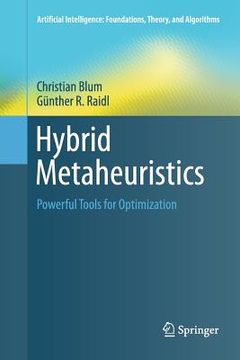 portada Hybrid Metaheuristics: Powerful Tools for Optimization 