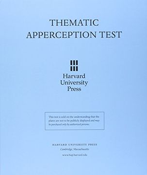 portada Thematic Apperception Test (20 Page Manual- 30 Pict on Cards -Blank Card in Folder): Student Manual With Cards (en Inglés)