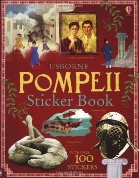 portada Pompeii Sticker Book (Information Sticker Books)