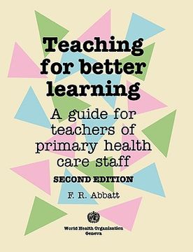 portada teaching for better learning (in English)