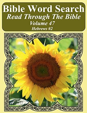 portada Bible Word Search Read Through the Bible Volume 47: Hebrews #2 Extra Large Print (en Inglés)