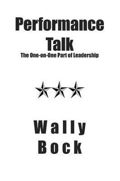 portada Performance Talk: The One-on-One Part of Leadership (en Inglés)