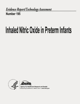 portada Inhaled Nitric Oxide in Preterm Infants: Evidence Report/Technology Assessment Number 195 (en Inglés)