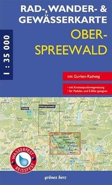 portada Rad-, Wander- und Gewässerkarte Oberspreewald (in German)