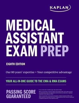 portada Medical Assistant Exam Prep: Your All-In-One Guide to the cma & rma Exams (Kaplan Test Prep) (en Inglés)