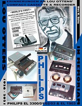 portada Erinnerungen an lou Ottens' Compact Cassette & Recorder Philips el 3300 (en Alemán)
