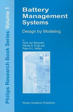 portada battery management systems: design by modelling (en Inglés)