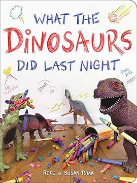 portada What the Dinosaurs did Last Night (en Inglés)