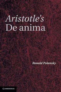 portada Aristotle's de Anima (en Inglés)