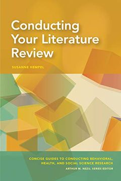 portada Conducting Your Literature Review (Concise Guides to Conducting Behavioral, Health, and Social Science Research) (in English)