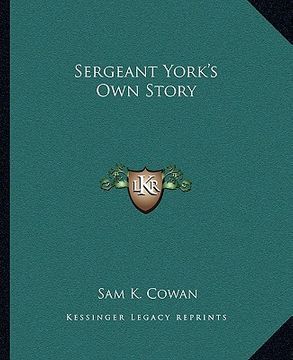 portada sergeant york's own story (in English)
