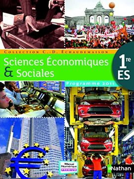 portada Sciences Économiques et Sociales 1re es: Programme 2011: Grand Format