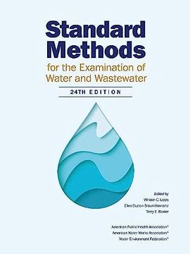 portada Standard Methods for the Examination of Water and Wastewater, 24Th Edition (in English)