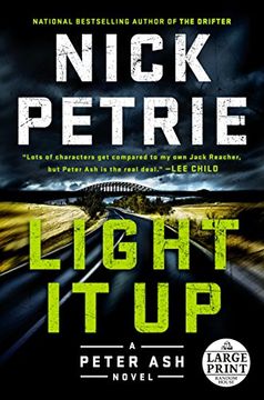 portada Light it up (a Peter ash Novel) 