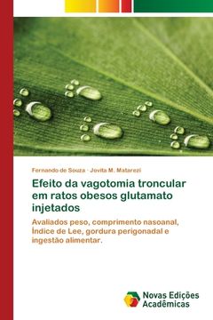portada Efeito da Vagotomia Troncular em Ratos Obesos Glutamato Injetados (in Portuguese)