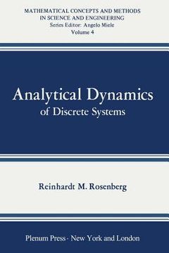 portada Analytical Dynamics of Discrete Systems (in English)