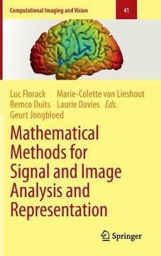 portada mathematical methods for signal and image analysis and representation (en Inglés)