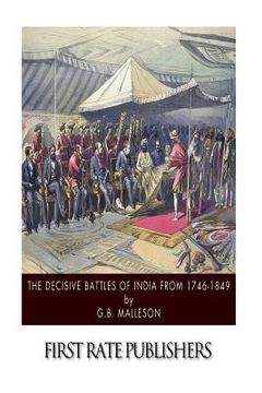 portada The Decisive Battles of India from 1746 to 1849 (en Inglés)