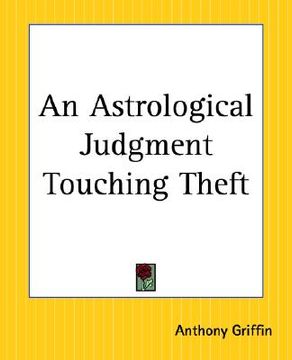 portada an astrological judgment touching theft (en Inglés)