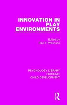 portada Innovation in Play Environments (en Inglés)