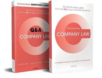portada Company law Revision Concentrate Pack (en Inglés)