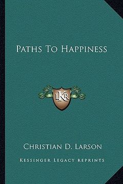 portada paths to happiness (en Inglés)