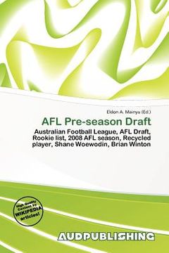 afl pre-season draft