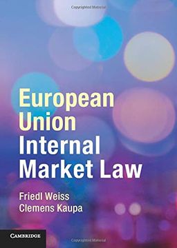 portada European Union Internal Market Law (en Inglés)