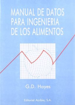 portada Manual de Datos Para Ingenieria de los Alimentos (in Spanish)